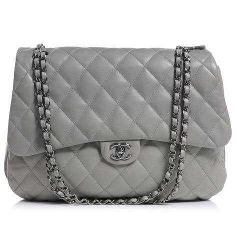 chanel maxi 3 accordion flap bag|Chanel Grey Quilted Lambskin Maxi Chanel 3 .